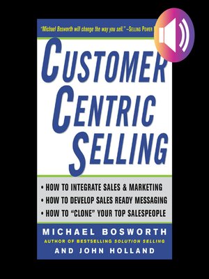 cover image of CustomerCentric Selling